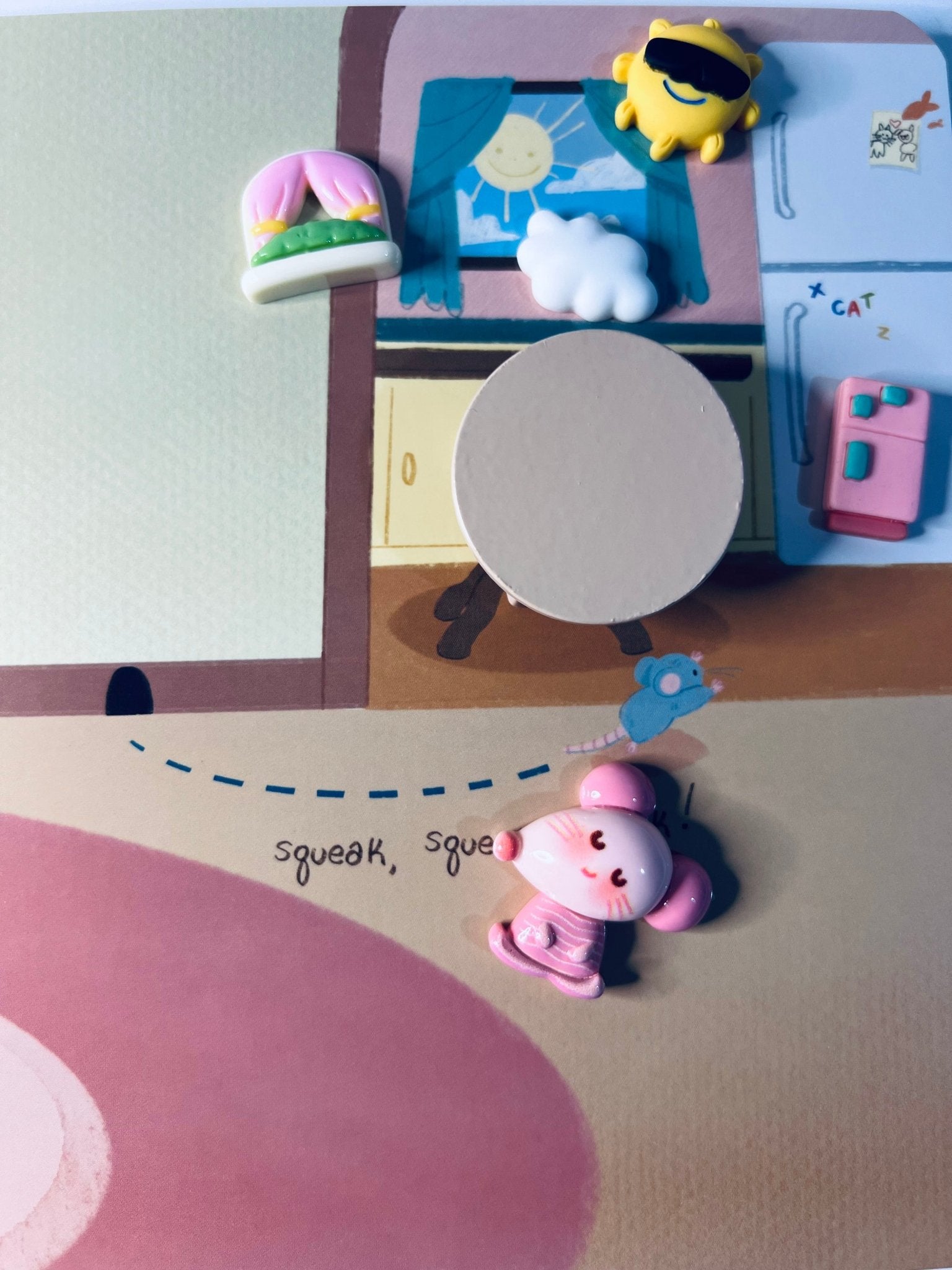 Say & Play Story Kit with Mini Objects – Let’s Go Kitty + Early Sounds Book INCLUDES BOOK - Speech Therapy, Apraxia, Language Learning - Speech and Smile