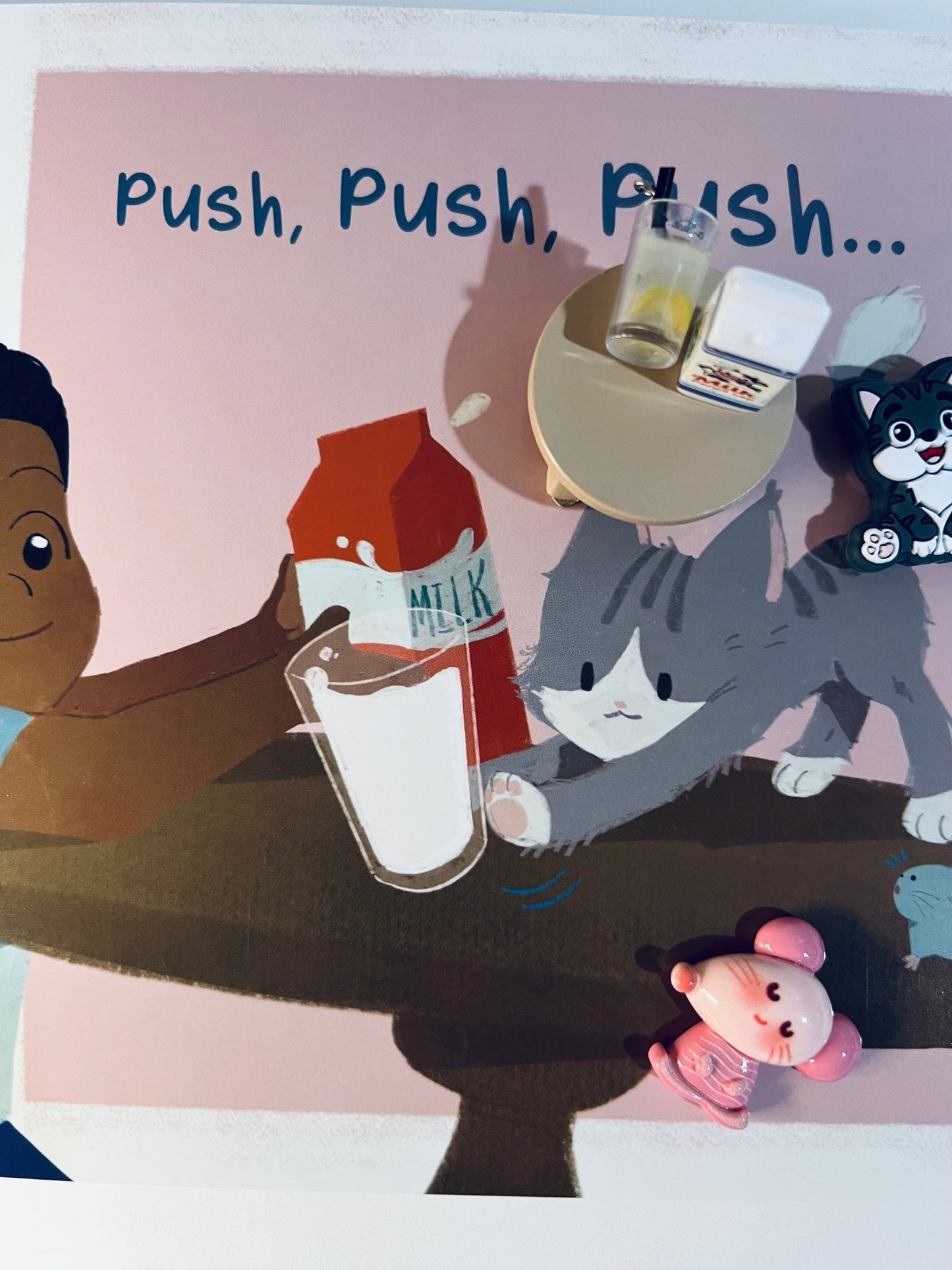 Say & Play Story Kit with Mini Objects – Let’s Go Kitty + Early Sounds Book INCLUDES BOOK - Speech Therapy, Apraxia, Language Learning - Speech and Smile