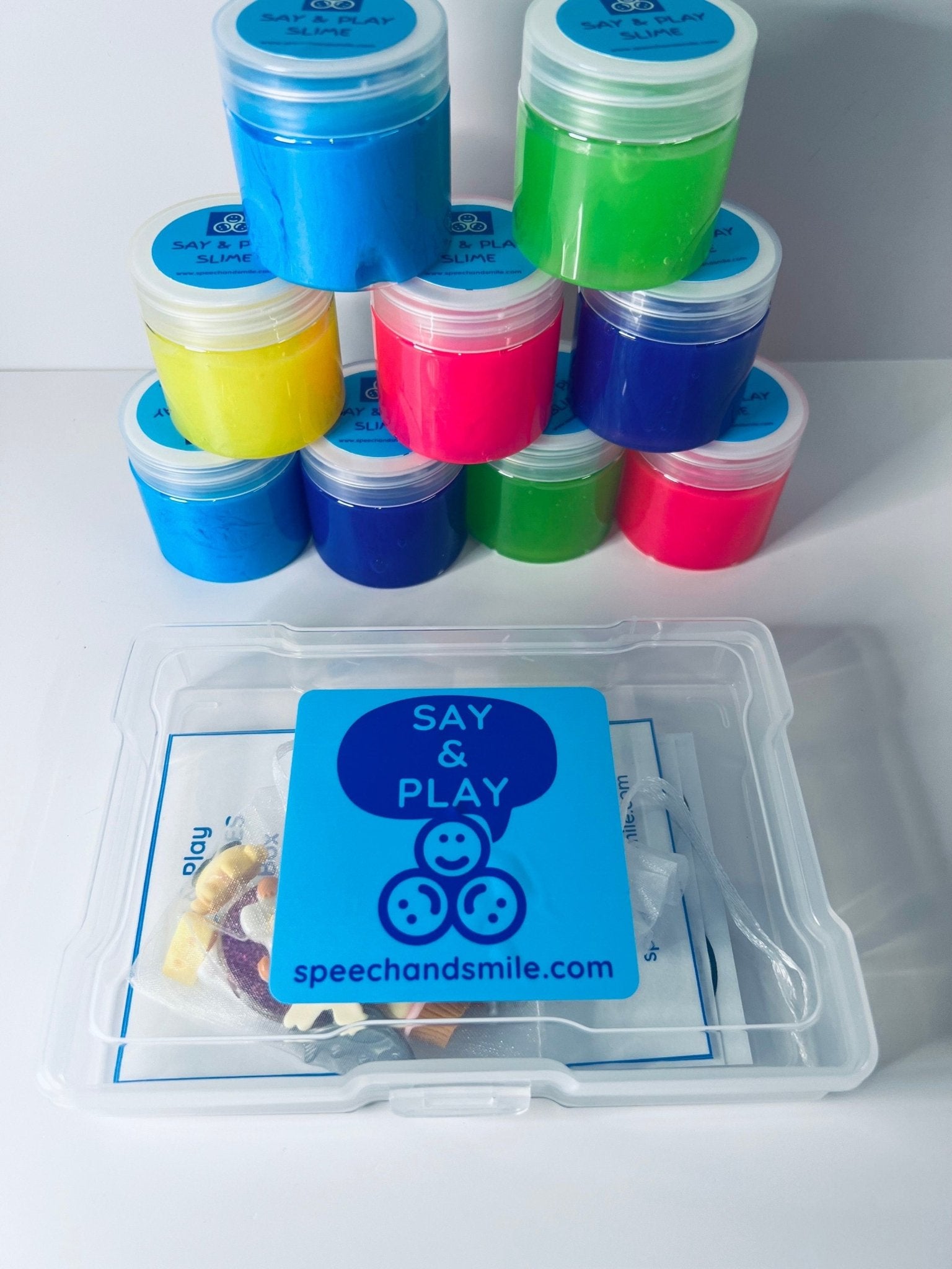 SENSES Task Box with Mini Objects Sort Objects to the Sense Preschool Science Task Box Language Task Box Mini Speech Therapy - Speech and Smile