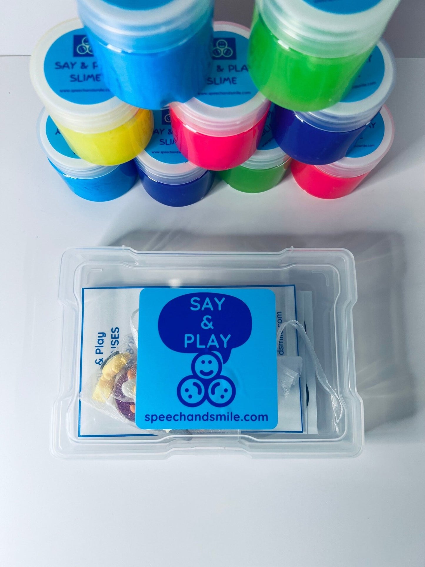 SENSES Task Box with Mini Objects Sort Objects to the Sense Preschool Science Task Box Language Task Box Mini Speech Therapy - Speech and Smile