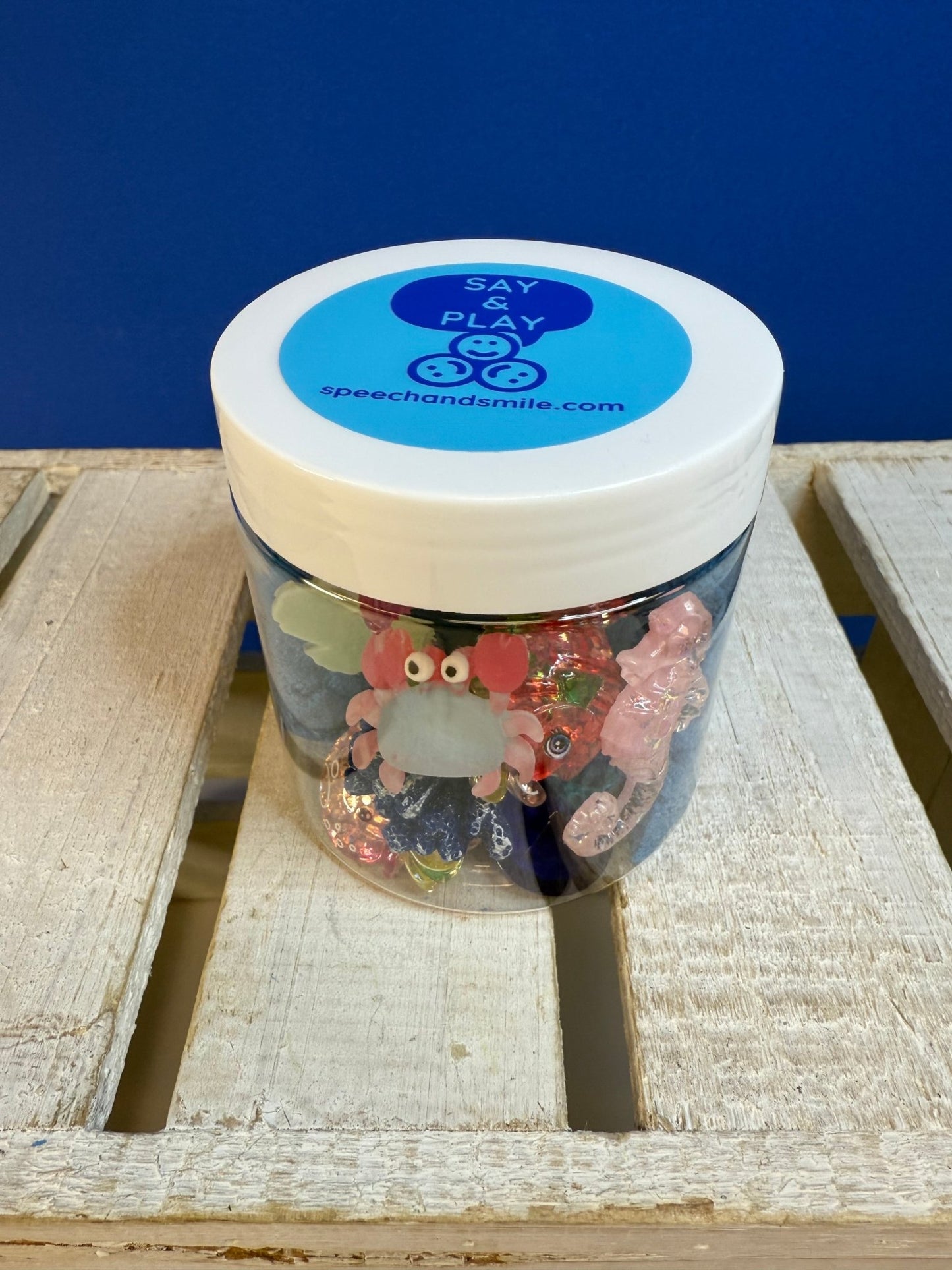 Sensory Sand with Mini Objects - Pick your Theme Trinkets - explore miniatures in the kinetic sand - Speech and Smile