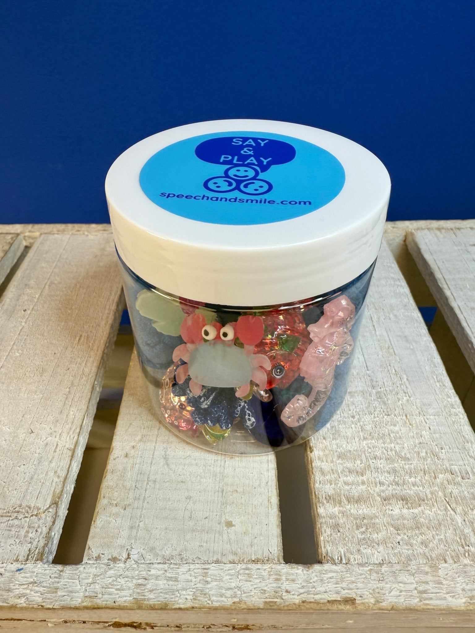 Sensory Sand with Mini Objects - Pick your Theme Trinkets - explore miniatures in the kinetic sand - Speech and Smile