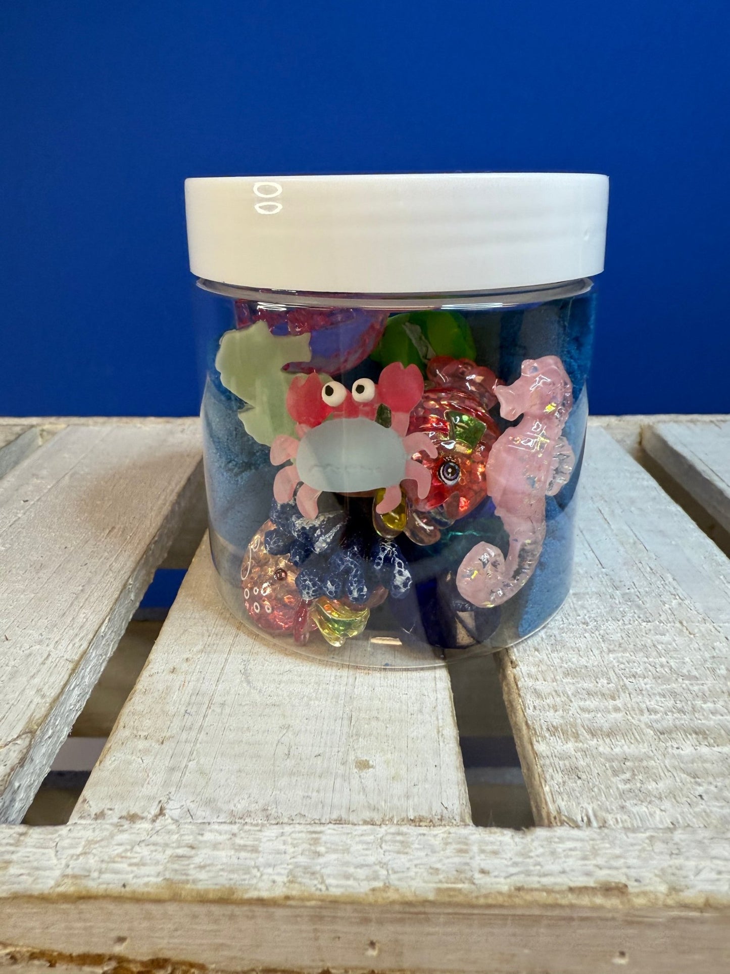 Sensory Sand with Mini Objects - Pick your Theme Trinkets - explore miniatures in the kinetic sand - Speech and Smile