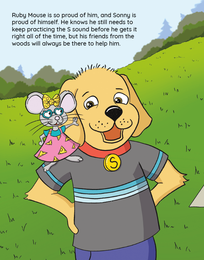 Sonny Says S – Speech Therapy Book for Targeting S Sounds Learn to Say and Read the S Sound | Created by a Speech Therapist - Speech and Smile