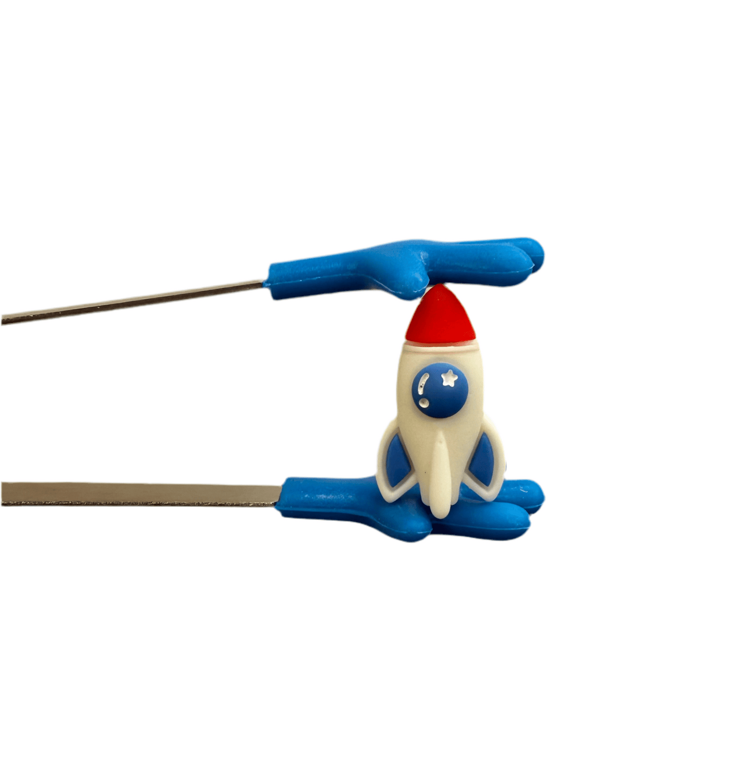 Space Mini Rocket Trinket – Letter R Alphabet Object | Montessori Speech Therapy Mini | I Spy Game Sensory Bin Space Theme - Speech and Smile