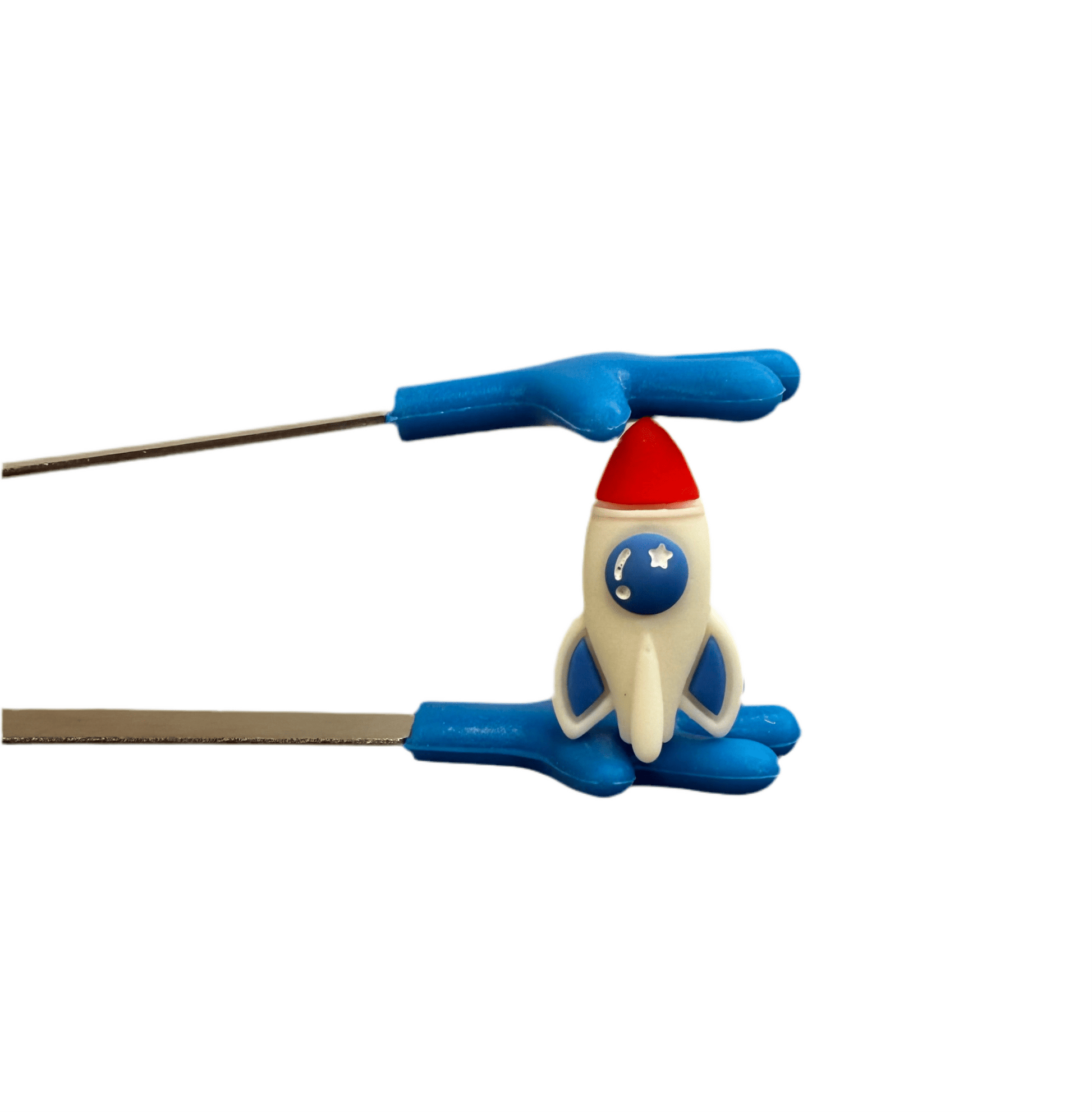 Space Mini Rocket Trinket – Letter R Alphabet Object | Montessori Speech Therapy Mini | I Spy Game Sensory Bin Space Theme - Speech and Smile