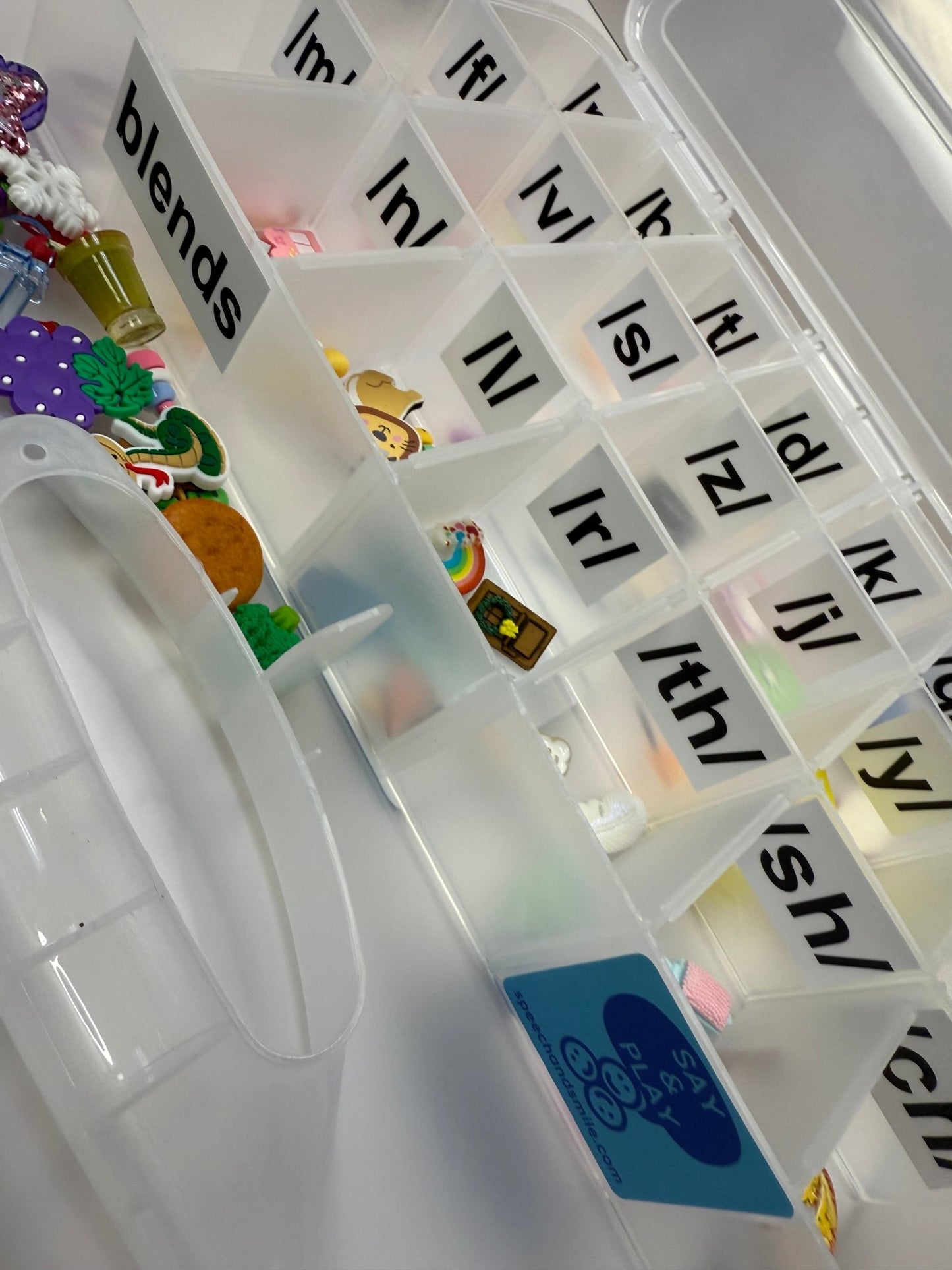Speech Screen Kit with Mini Objects Articulation Screen for Teachers Speech Therapy Mini Objects Trinkets Speech Sound Screener SLP - Speech and Smile