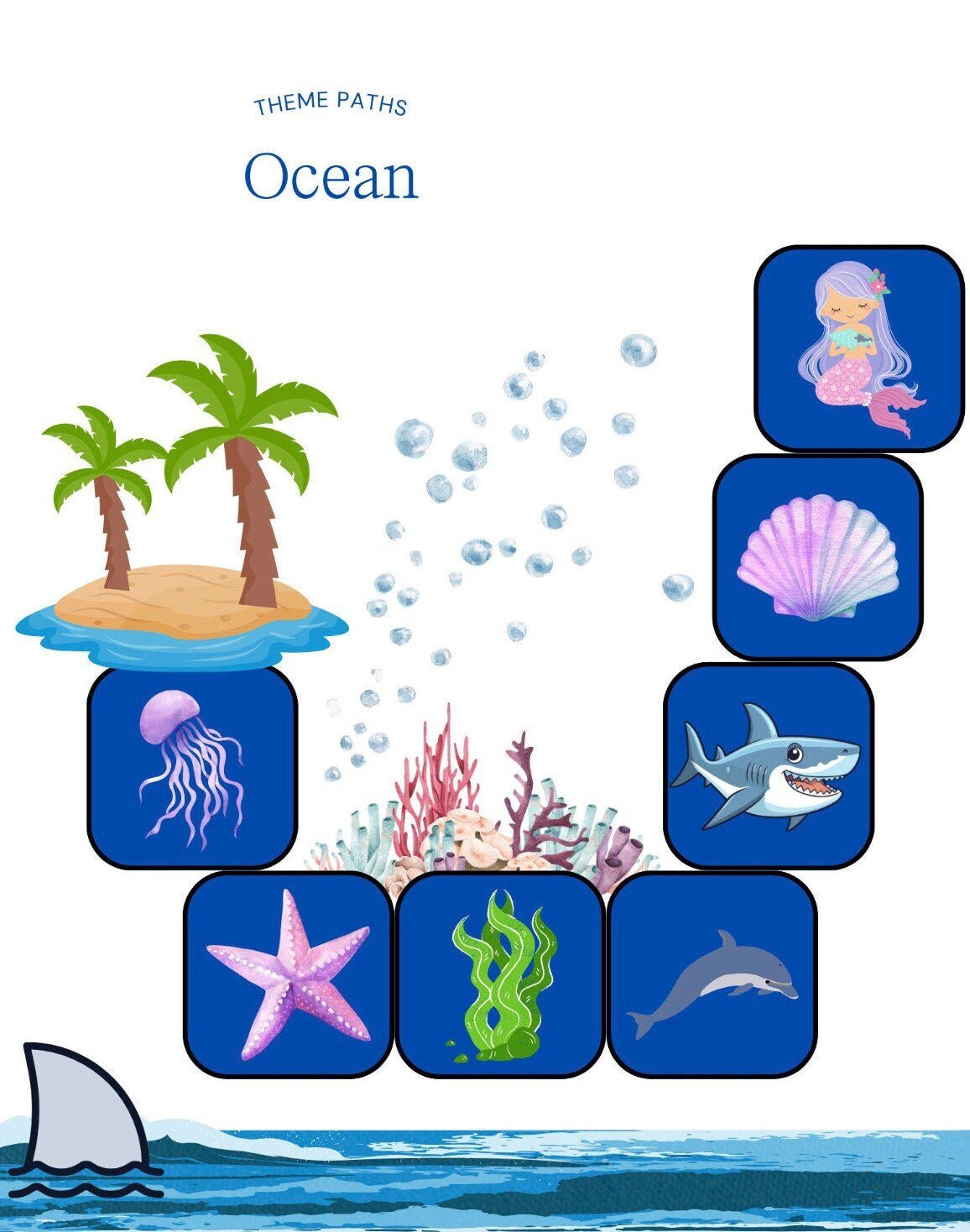 Speech Therapy Activity Book – THEME Paths – Pair with Mini Objects – Thematic Language Book – Speech and Smile Minis - Speech and Smile