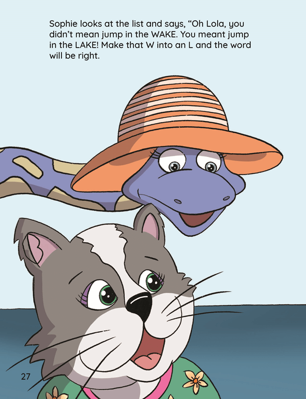 Speech Therapy Book for Targeting L Sounds - Lola Says L - Learn to Say and Read the /L/ Sound - Speech and Smile