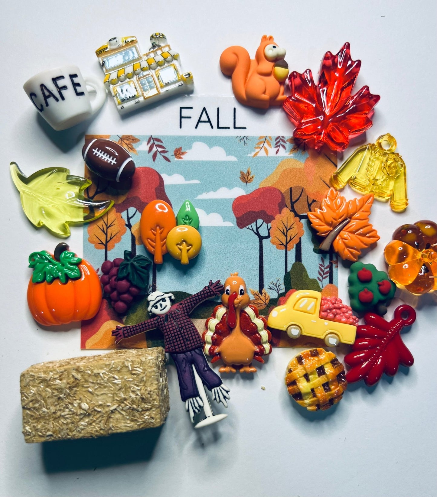 Speech Therapy Mini Objects Set | 18 Theme Mini Objects for Language Play, SLP Trinkets, Preschool Learning Box - Speech and Smile