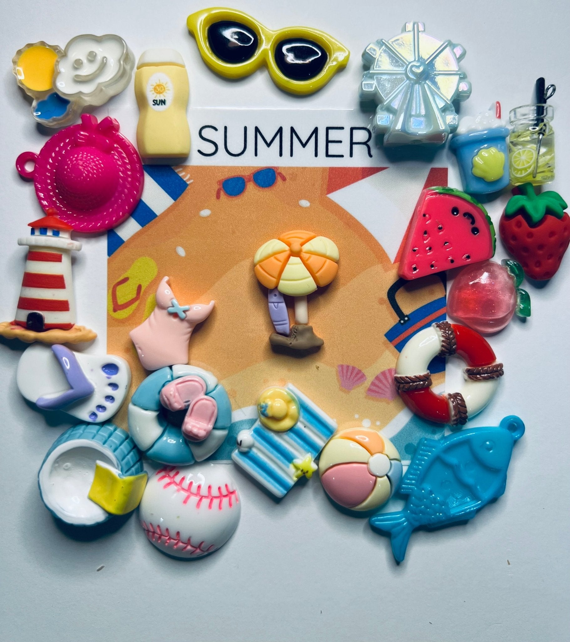 Speech Therapy Mini Objects Set | 18 Theme Mini Objects for Language Play, SLP Trinkets, Preschool Learning Box - Speech and Smile