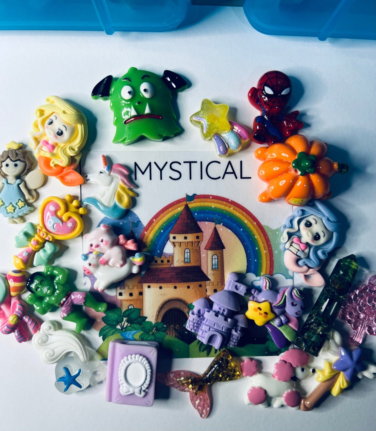 Speech Therapy Mini Objects Set | 18 Theme Mini Objects for Language Play, SLP Trinkets, Preschool Learning Box - Speech and Smile