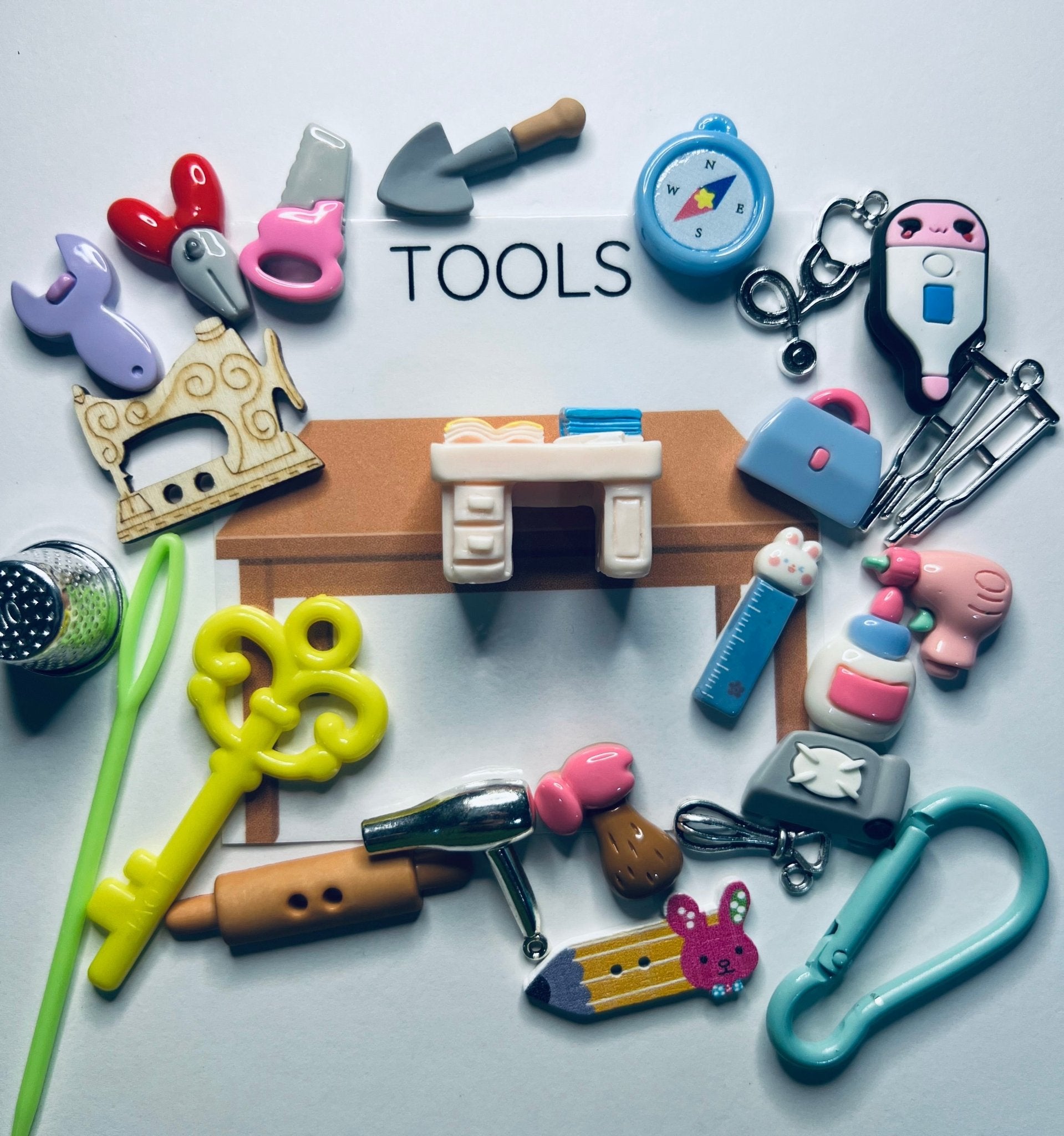 Speech Therapy Mini Objects Set | 18 Theme Mini Objects for Language Play, SLP Trinkets, Preschool Learning Box - Speech and Smile