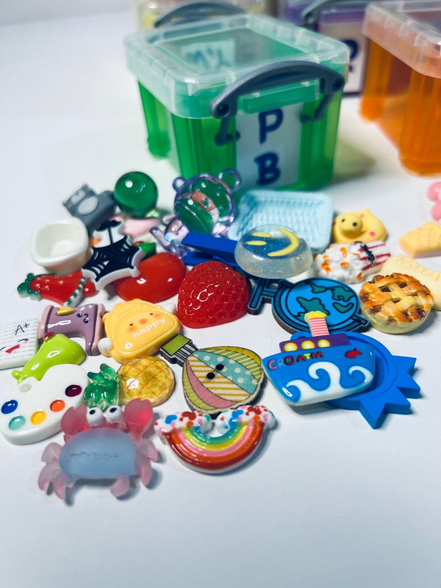 Speech Therapy Mini Objects Set ALL SOUNDS Articulation Trinkets in Organizer - Speech and Smile