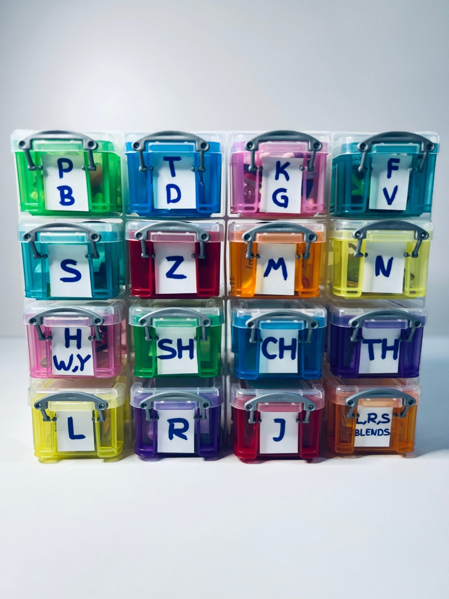 Speech Therapy Mini Objects Set ALL SOUNDS Articulation Trinkets in Organizer - Speech and Smile