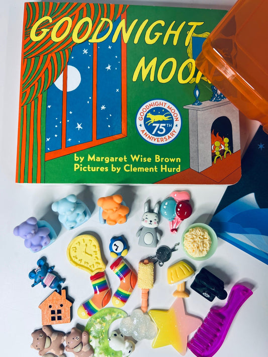 Story Kit for Good Night Moon Objects Speech Therapy Mini Objects - Speech and Smile