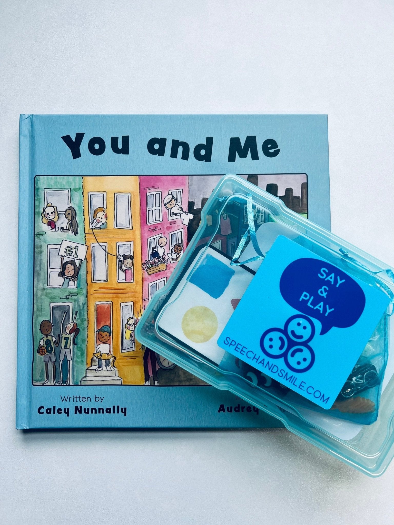 Story Kit for You and Me Book About Sensory Differences Speech Therapy Mini Objects Includes the Book - Speech and Smile