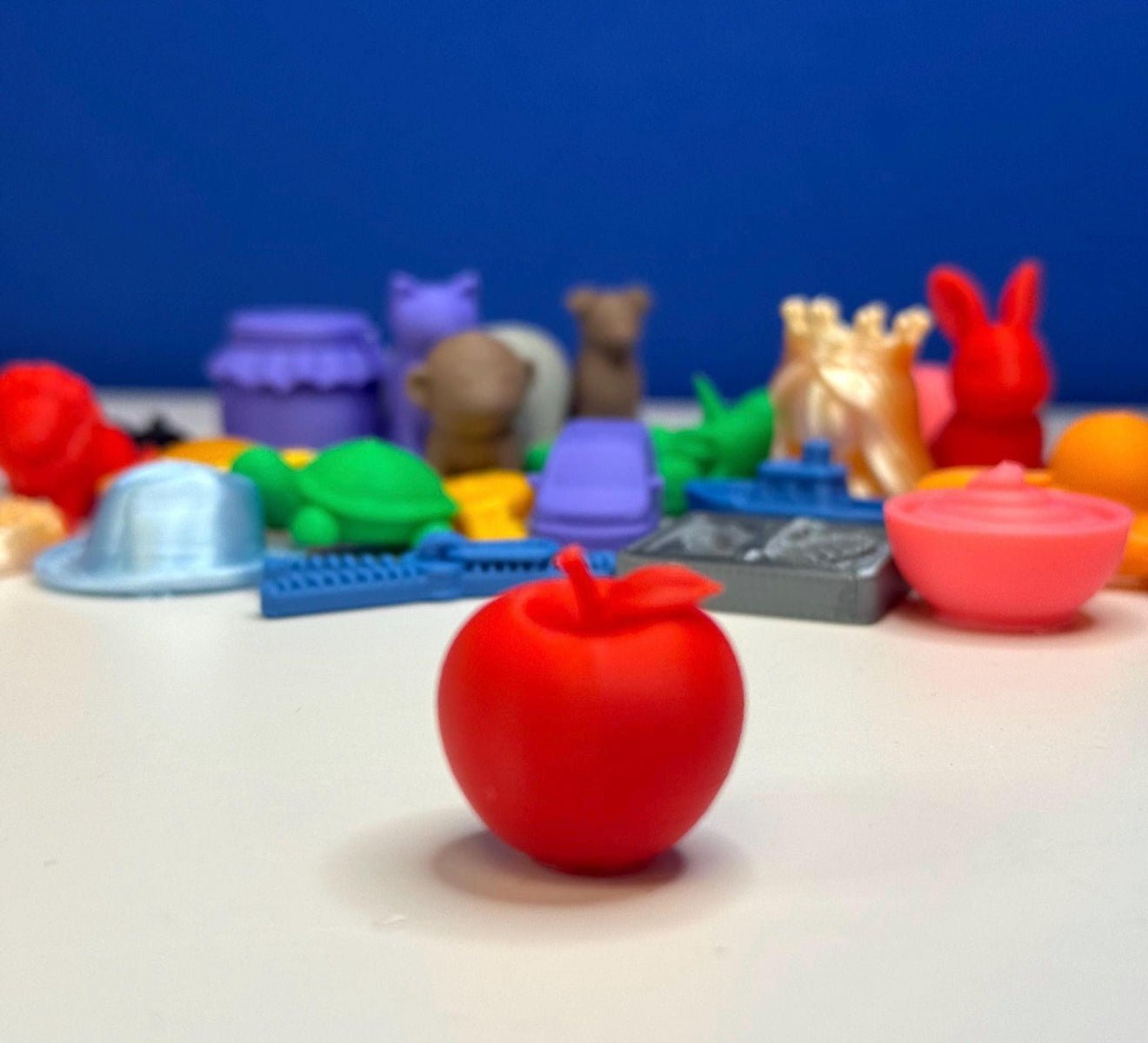 Talkets™ Mini Object APPLE - Vocabulary & Language Play Miniature - Speech and Smile