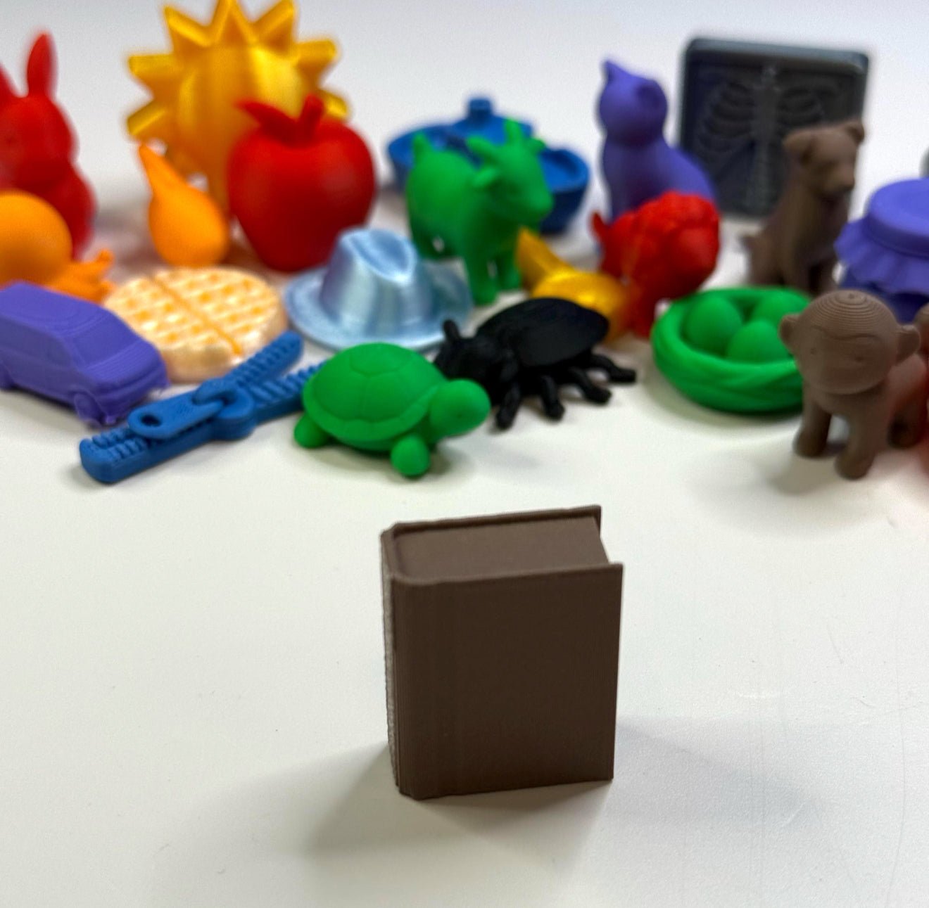 Talkets™ Mini Object BOOK - Vocabulary & Language Play Miniature - Speech and Smile