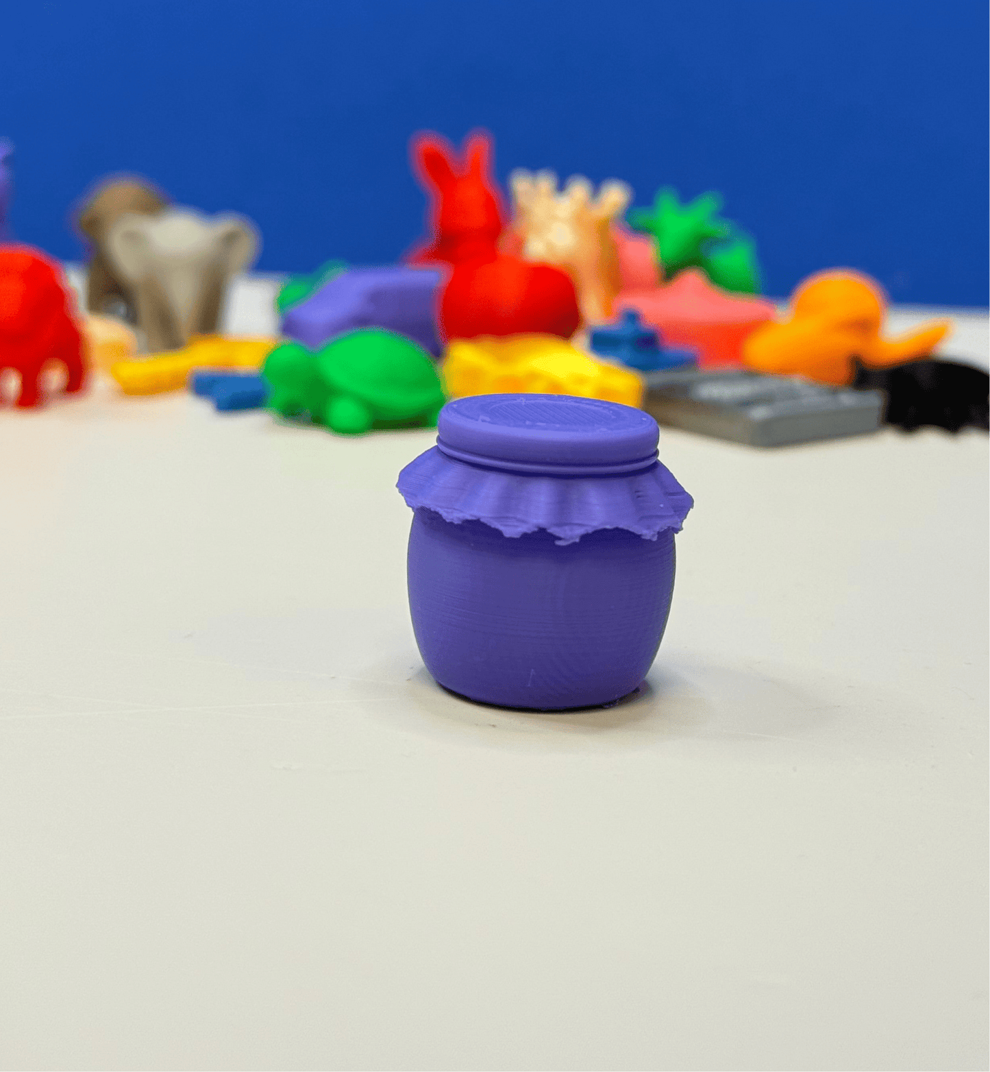 Talkets™ Mini Object JAM Jar - Vocabulary & Language Play Miniature - Speech and Smile