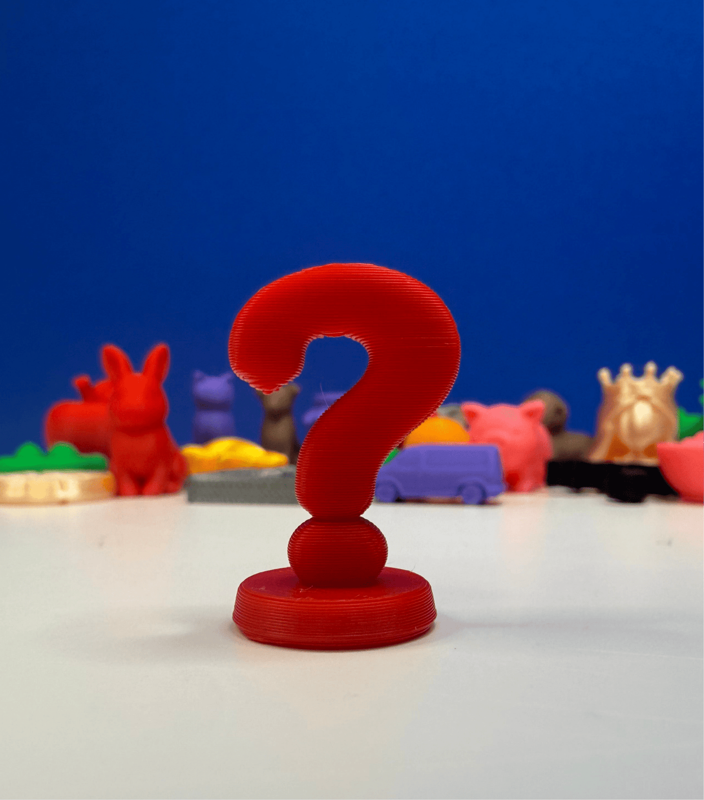Talkets™ Mini Object QUESTION MARK Letter Q Object Vocabulary & Language Play Miniature (Copy) - Speech and Smile