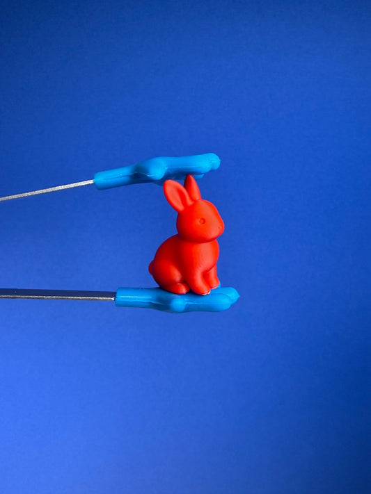 Talkets™ Mini Object RABBIT Vocabulary & Language Play Miniature - Speech and Smile