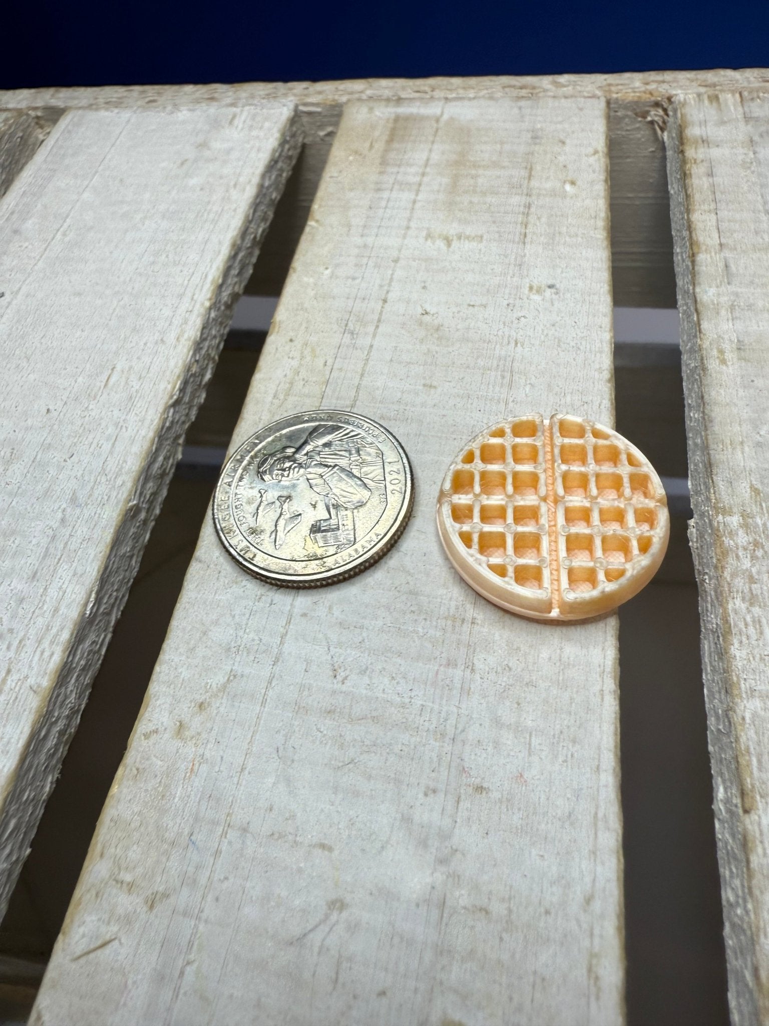 Talkets™ Mini Object WAFFLE Vocabulary & Language Play Miniature - Speech and Smile