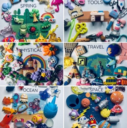 Theme Mini Objects Speech Therapy - INDIVIDUAL BAGS– Trinkets for Sort ...