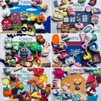 Theme Mini Objects Speech Therapy - INDIVIDUAL BAGS– Trinkets for Sort ...