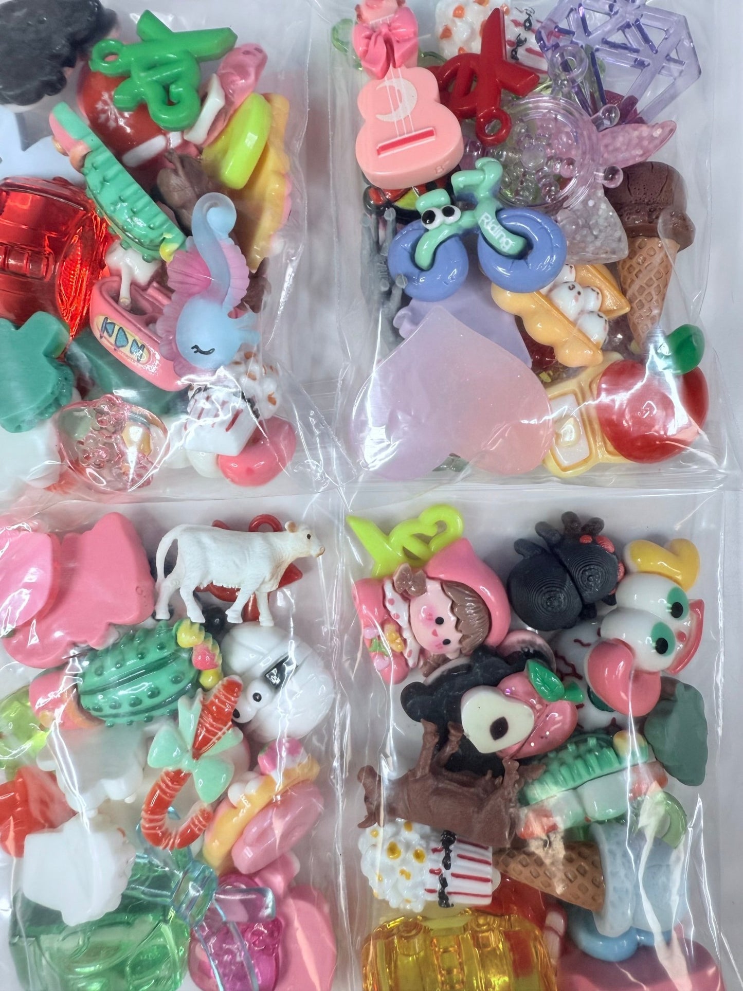 Trinkets Grab Bag of Mini Objects - trinkets - doodads - miscellaneous mini objects - Speech and Smile