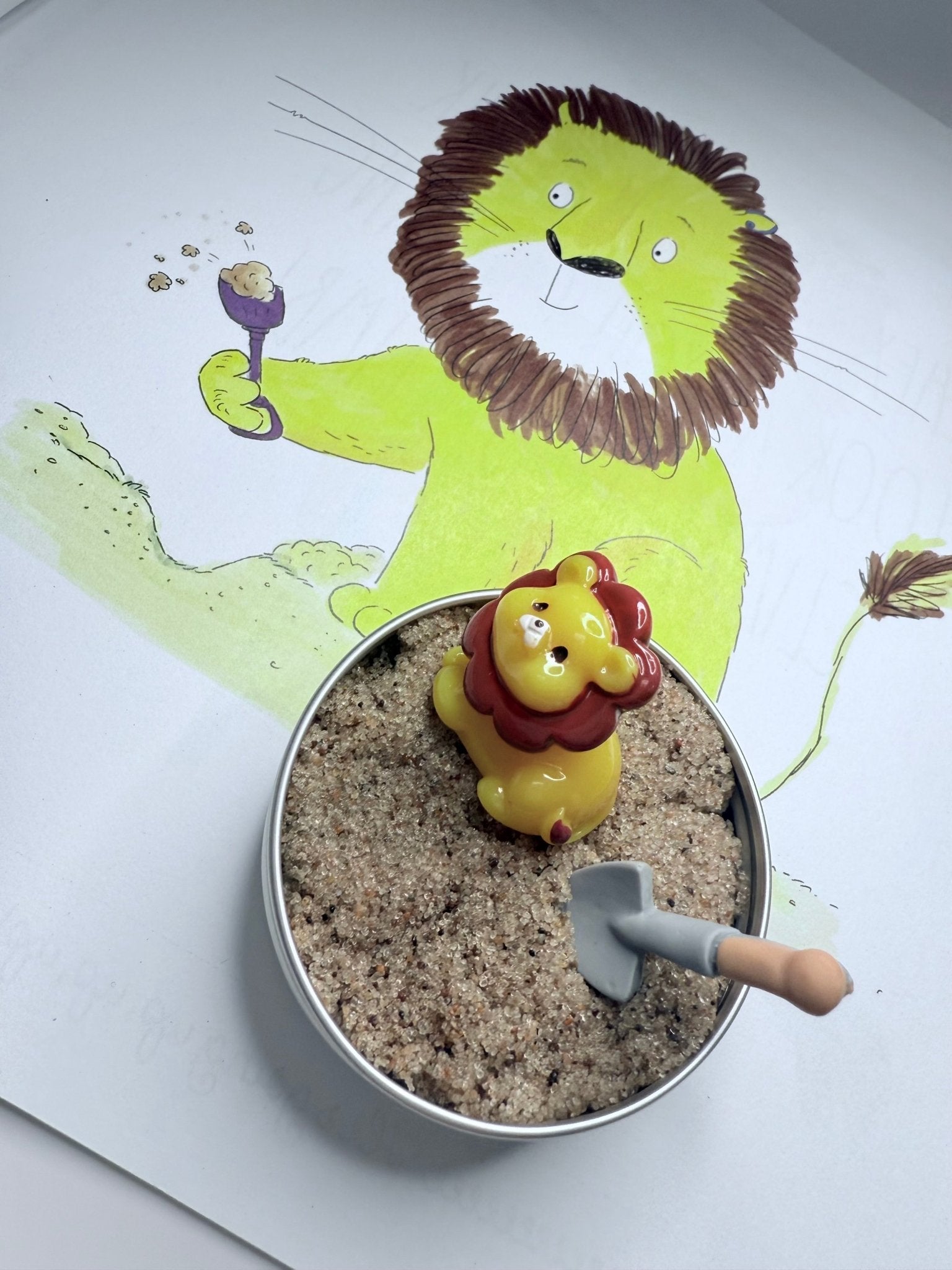 Verbs Story Kit Hey Hank Verbs at the Park Speech Therapy Mini Objects Verb Trinkets Preschool Book with Objects - Speech and Smile