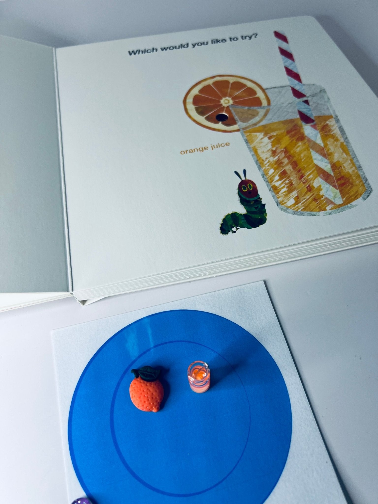 Very Hungry Caterpillar Eats Snacks: Mini Objects & Story Kit for Speech Therapy - Speech and Smile