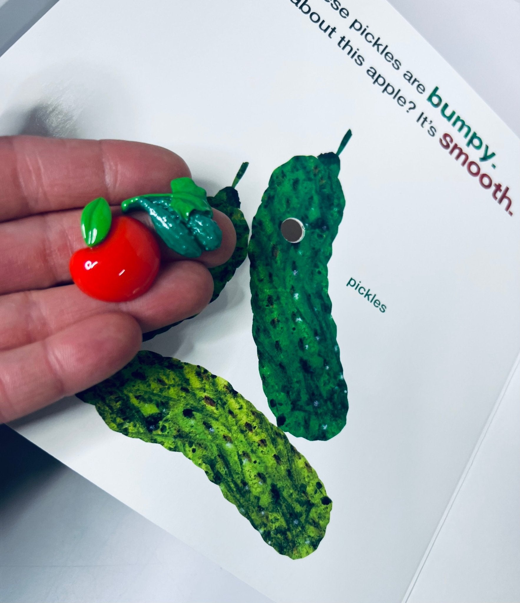 Very Hungry Caterpillar Eats Snacks: Mini Objects & Story Kit for Speech Therapy - Speech and Smile