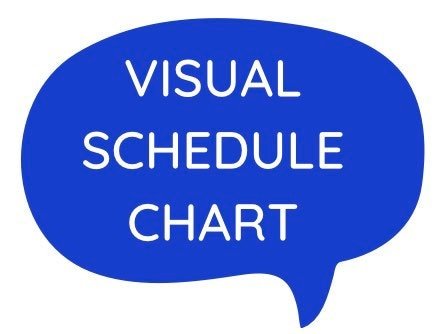 Visual Schedule Digital Download - Routine Chart - To Do Chart - Speech Therapy Digital Download - Autism Visual Schedule - Routine Board - First Then - Speech and Smile