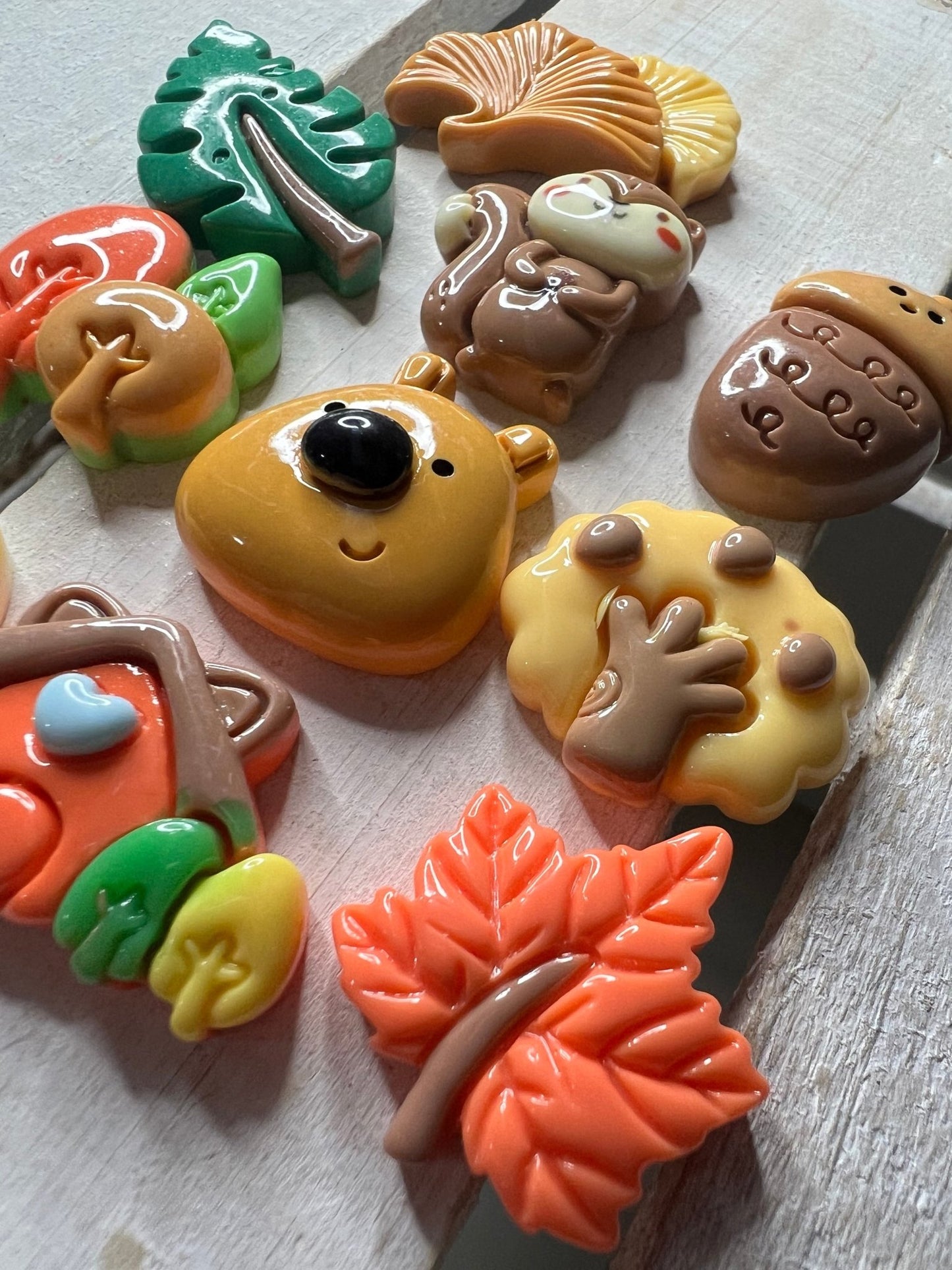 Woodland Mini Objects Forest Set OF 10 Fall Theme Minis for Speech Therapy - Speech and Smile