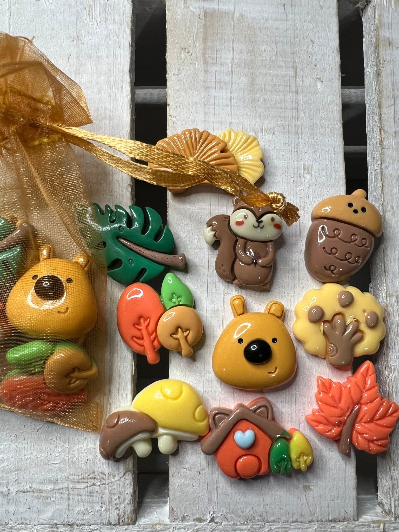 Woodland Mini Objects Forest Set OF 10 Fall Theme Minis for Speech Therapy - Speech and Smile