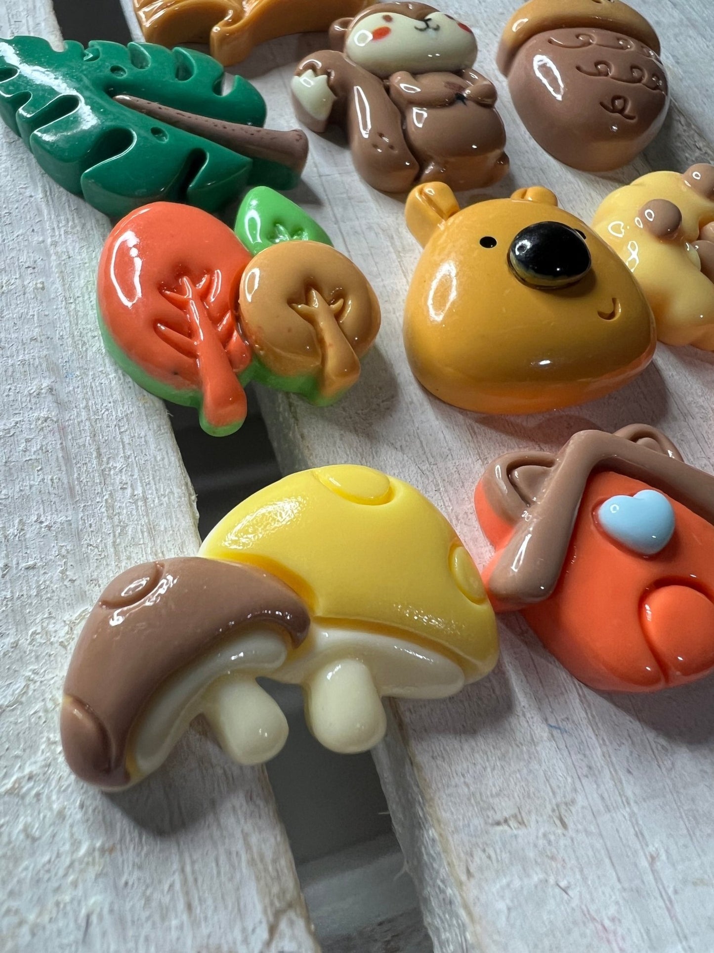 Woodland Mini Objects Forest Set OF 10 Fall Theme Minis for Speech Therapy - Speech and Smile