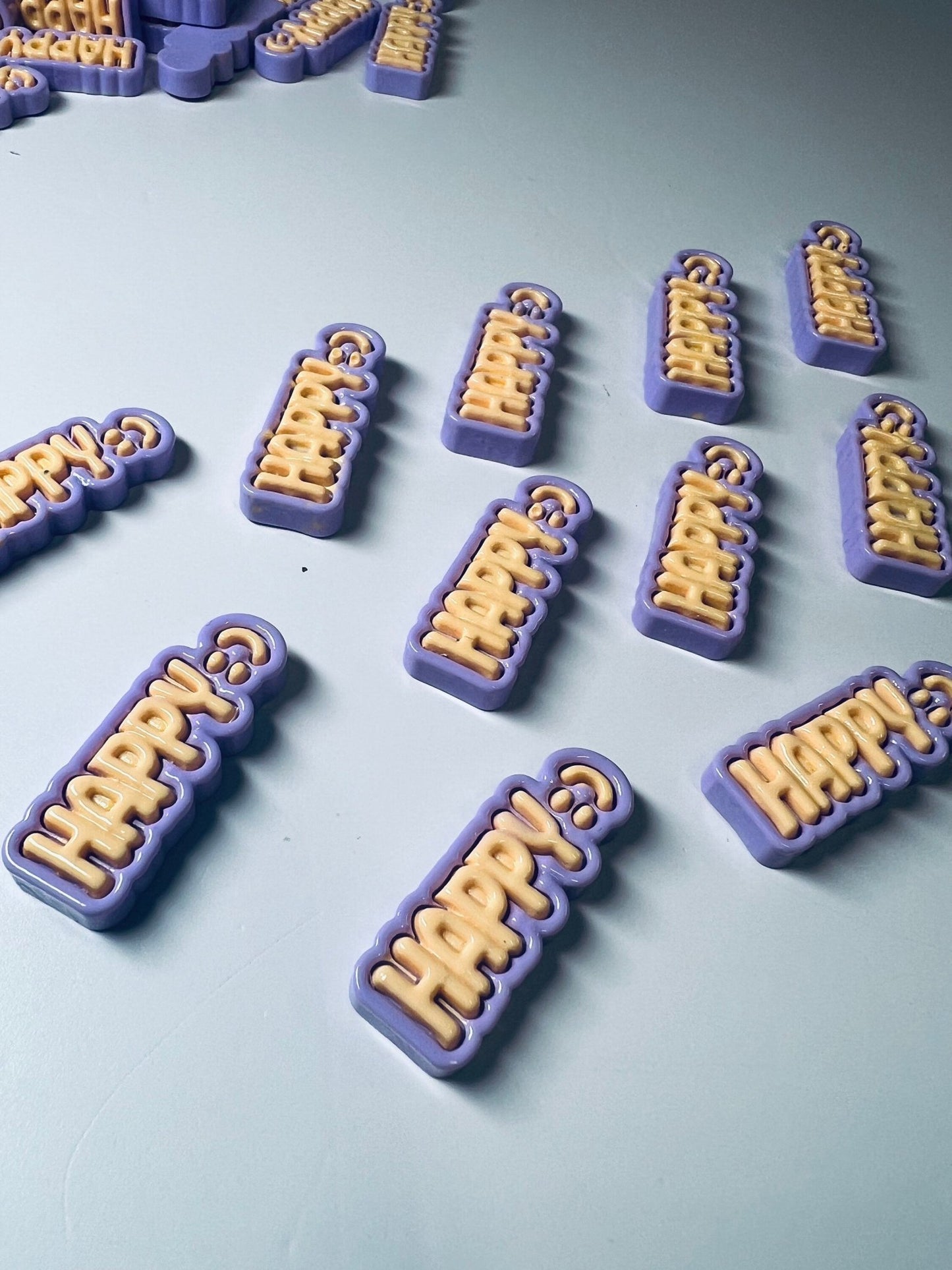 Word Trinkets HAPPY Trinket Alphabet Object for H Mini Objects Speech Therapy Montessori Sound Objects Trinkets Doodads - Speech and Smile