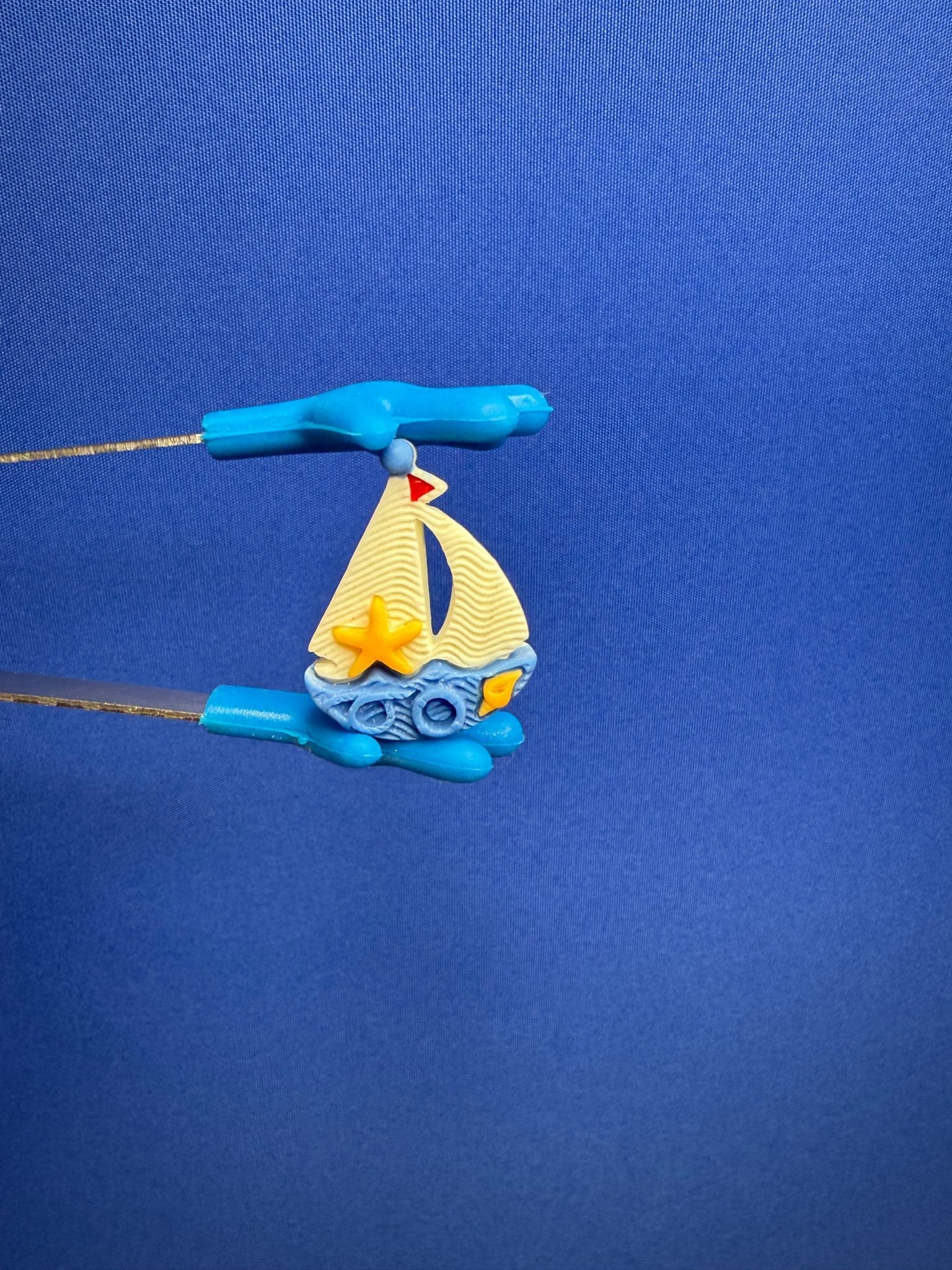 YACHT Mini Object - Nautical Ocean Minis - Mini Sailboat - Speech and Smile